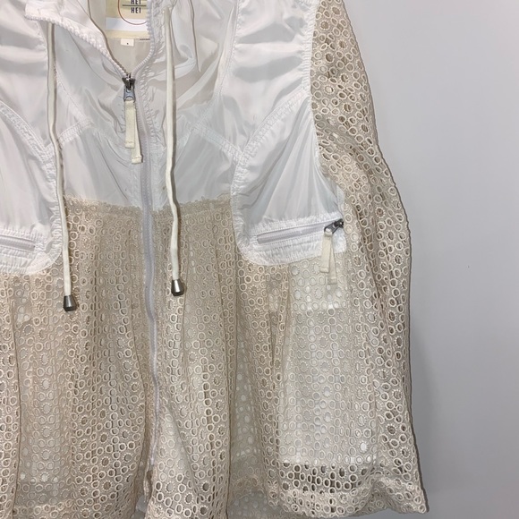 Anthropologie Hei-Hei Eyelet Windbreaker Swing Jacket - Picture 6 of 9